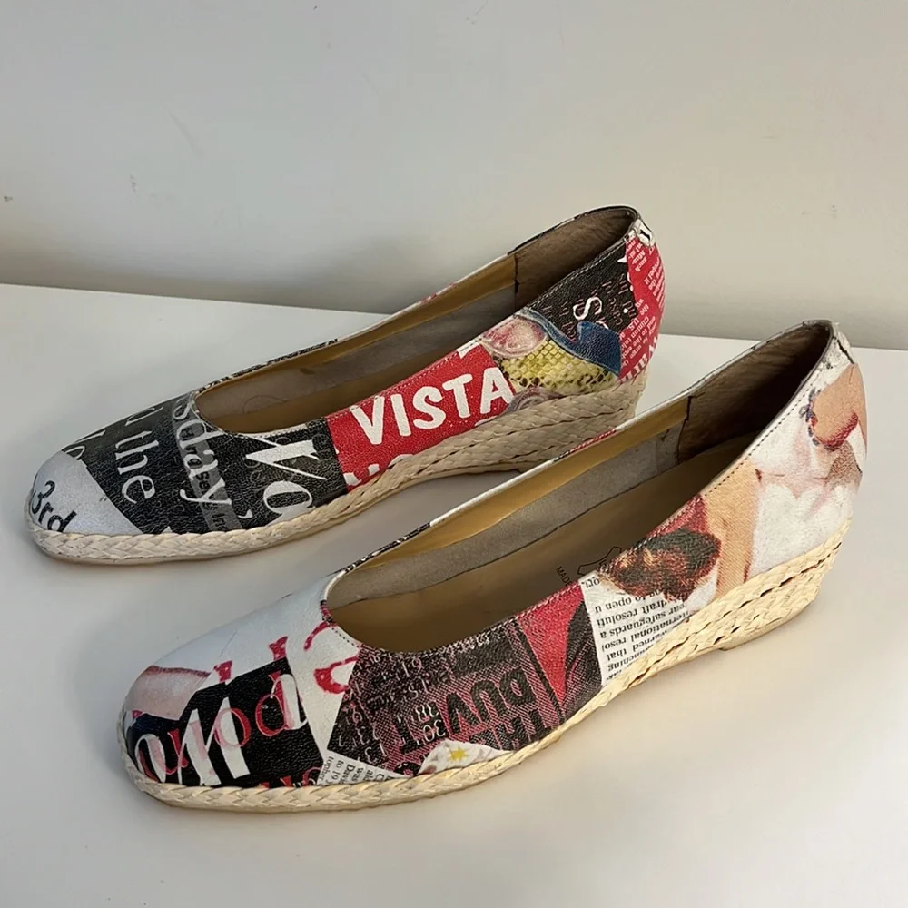 HARMANNA Slip-On Wedges